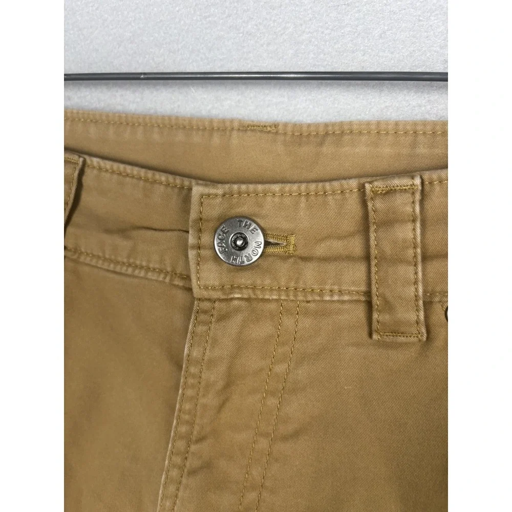 North Face Shorts Mens 32 Tan Khaki Outdoor Casual Cotton Blend Pockets Hiking